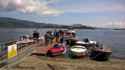 Luss (where the Capt fell in! (Lomond))