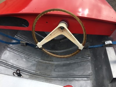 Wheel 'clamped'