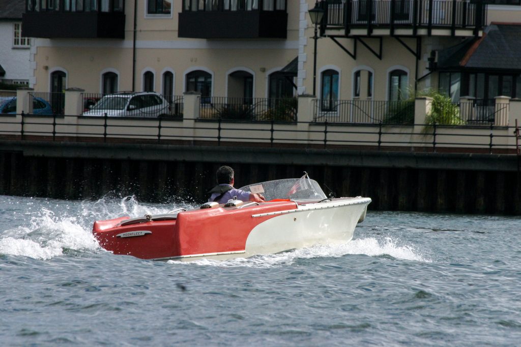 Moonfleet Aquilla Scandal at Falmouth Classic Motor Boat Rally