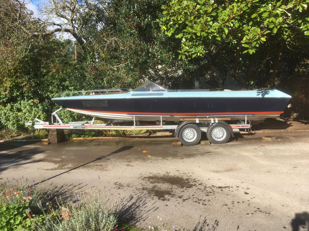 Tommy Sopwith’s Avenger 21 boat for sale